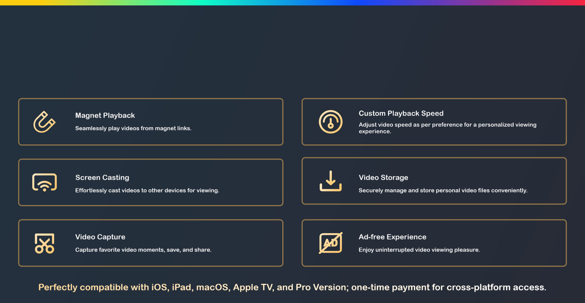OKPlayer全设备支持展示